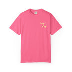 Jesus Saved Me Tee - Light Yellow Text